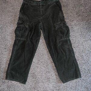 Men's Green Corduroy Pants